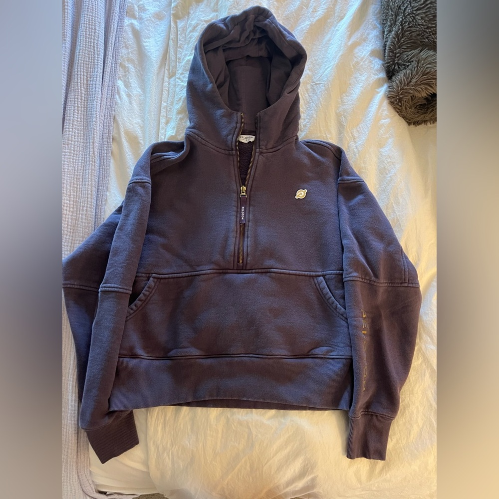 Peloton half zip hoodie